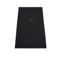 PREMIUM 42pcs NEW / JUPE MIDI TAILLEUR EN TWILL - Black