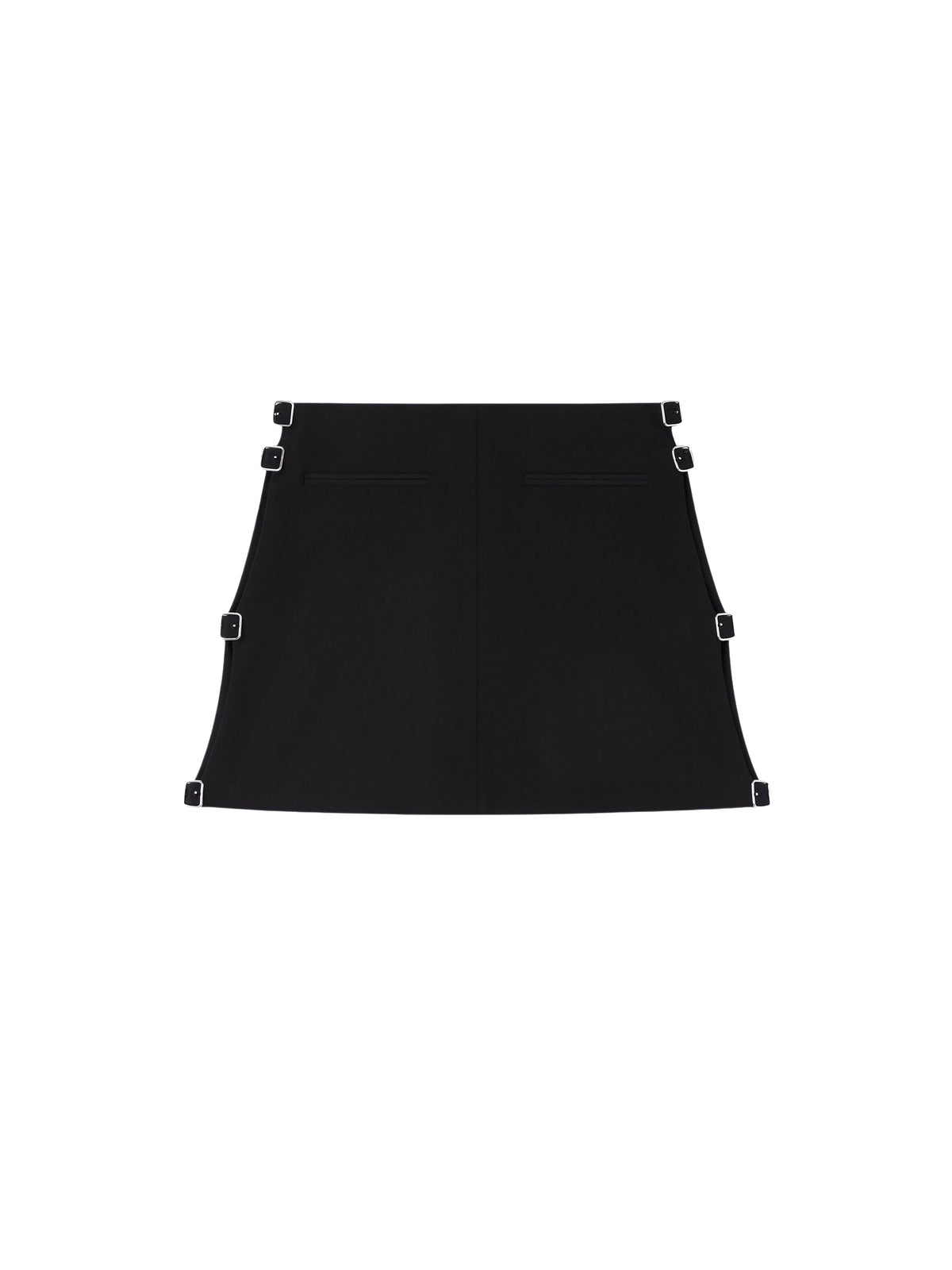 MINI JUPE MULTI-SANGLES EN LAINE