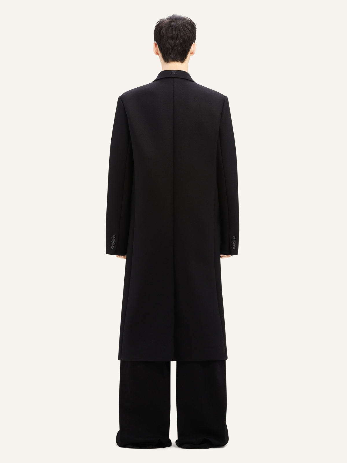 MANTEAU LONG TAILLEUR EN LAINE