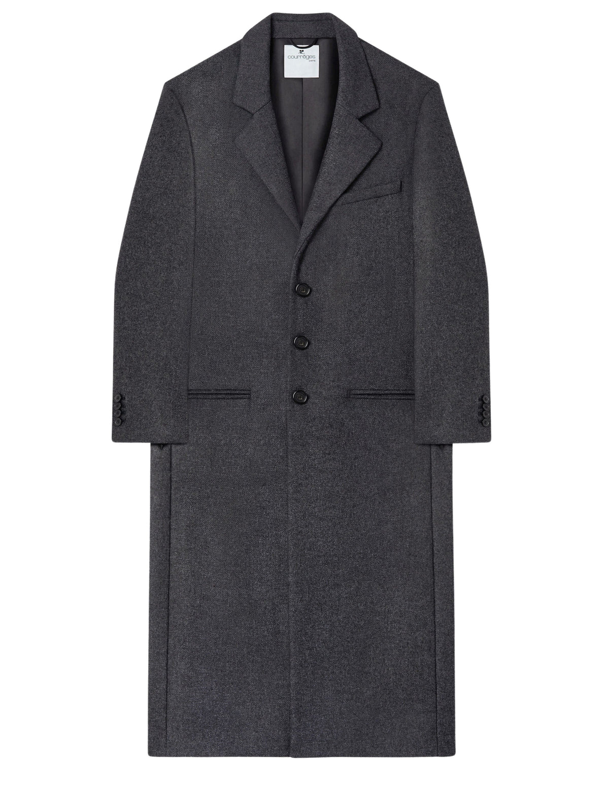 MANTEAU LONG TAILLEUR EN LAINE