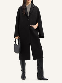 PREMIUM 22pcs NEW / MANTEAU LONG COCOON EN LAINE