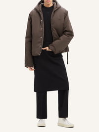 PREMIUM 31pcs NEW / DOUDOUNE À CAPUCHE EN NYLON - Coffee
