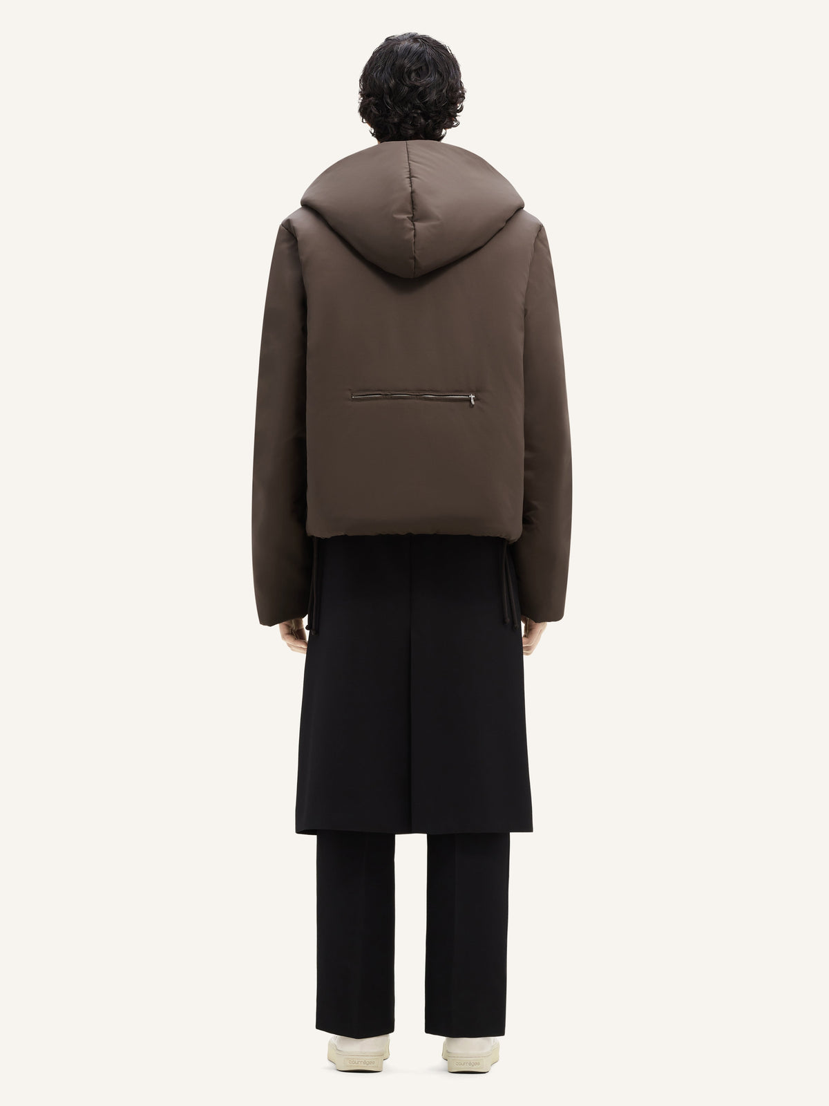 DOUDOUNE À CAPUCHE EN NYLON