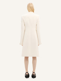PREMIUM 19pcs NEW / MANTEAU HÉRITAGE COL OFFICER EN CRÊPE