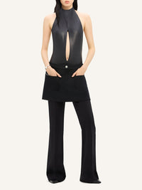 PREMIUM 11pcs NEW / PANTALON HÉRITAGE EN LAINE STRETCH
