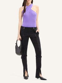 PREMIUM 7pcs NEW / PANTALON TAILLEUR ZIPPÉ EN LAINE