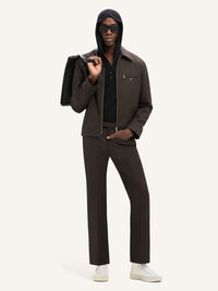 PREMIUM 16pcs NEW / PANTALON HÉRITAGE RÉTRO EN TWILL - Mud brown