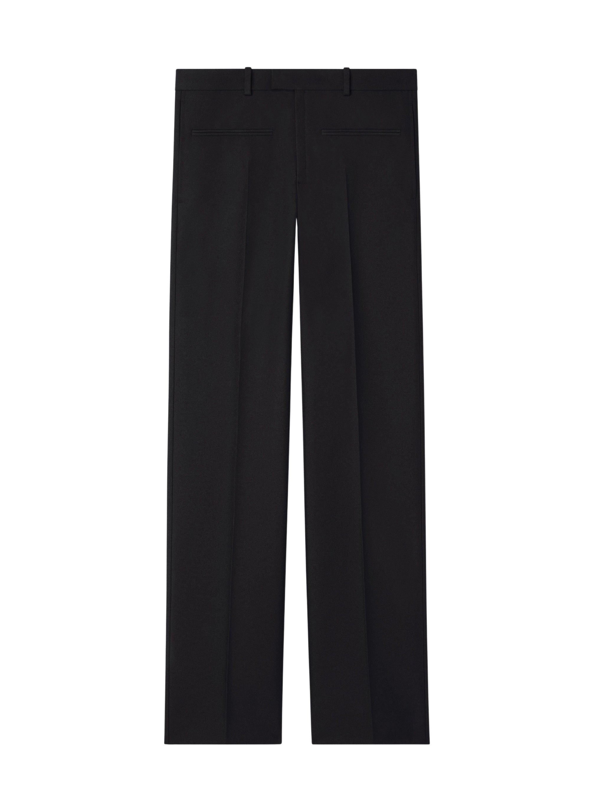 PREMIUM 10pcs NEW / PANTALON HÉRITAGE RÉTRO EN TWILL - Black