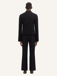 PANTALON TAILLEUR POCHE FRONTALE EN LAINE
