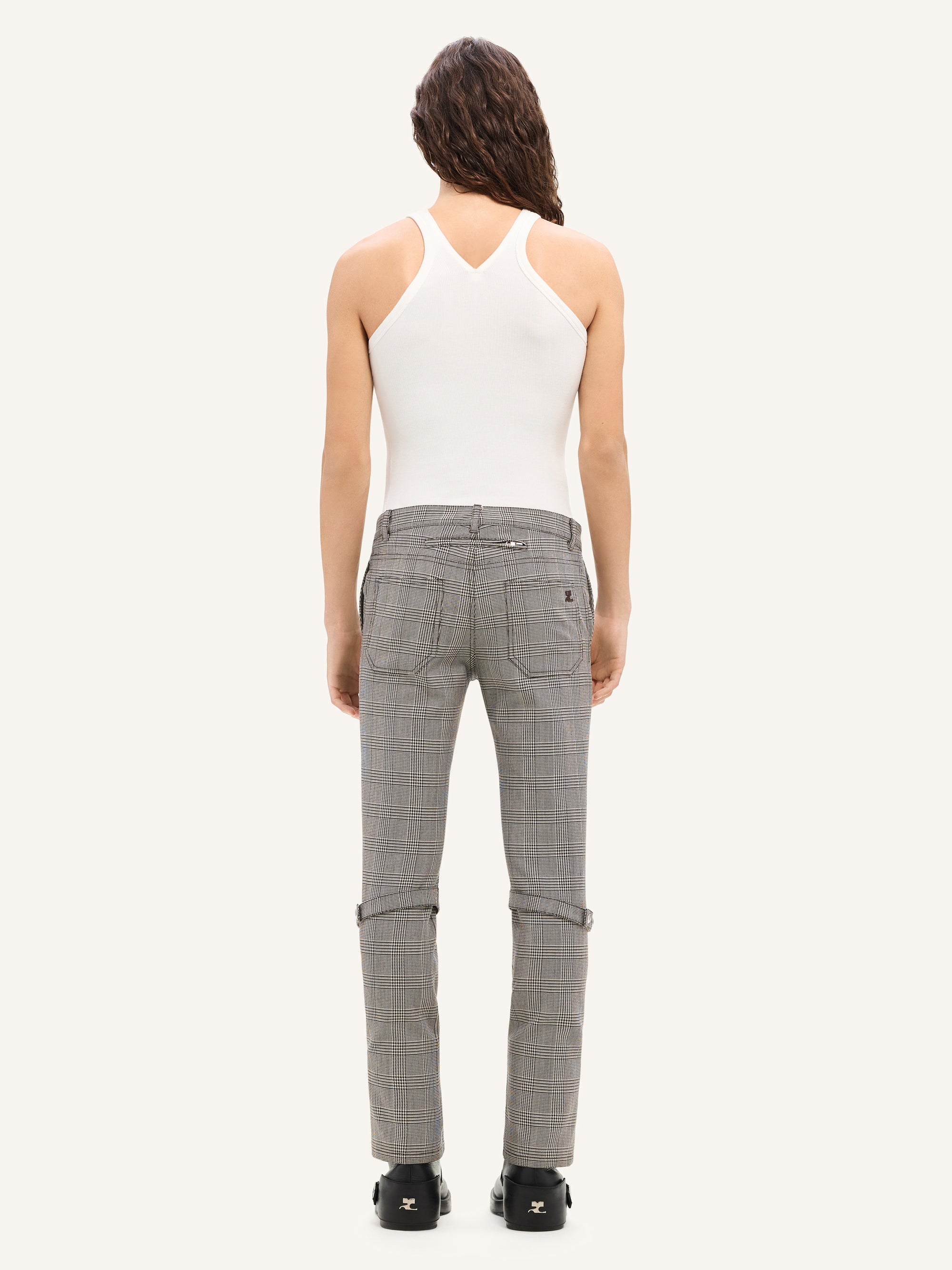 PREMIUM 1pcs NEW / PANTALON TAILLEUR PRINCE DE GALLES