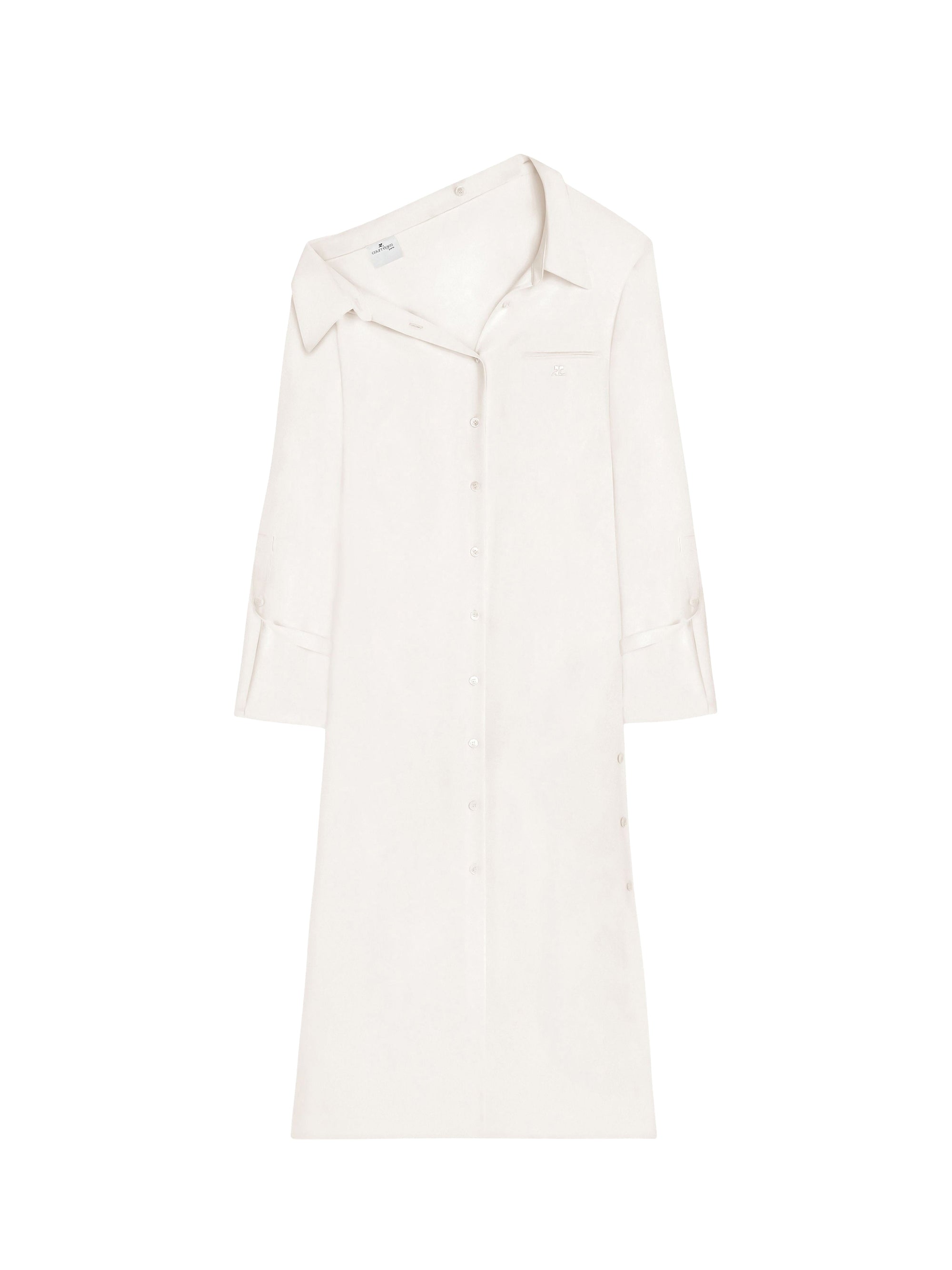 ROBE CHEMISE MODULAR EN CRÊPE