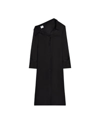 PRIX MARQUE : 250 / ROBE CHEMISE MODULAR EN CRÊPE