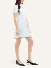PRIX MARQUE : 210 / ROBE TRAPÈZE EN TWILL