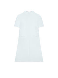 PRIX MARQUE : 210 / ROBE TRAPÈZE EN TWILL