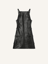 MINI ROBE MULTI-SANGLES EN VINYLE