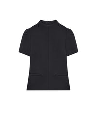 PREMIUM 24pcs NEW / TOP COL MONTANT EN TWILL - Black