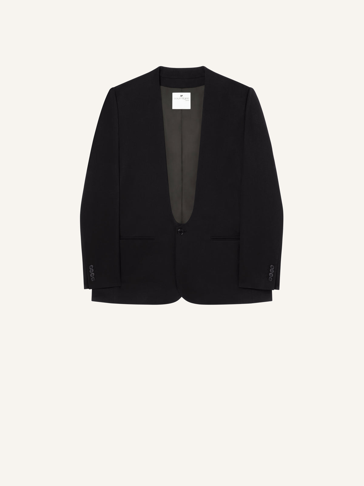 VESTE TAILLEUR HYPERBOLE EN LAINE