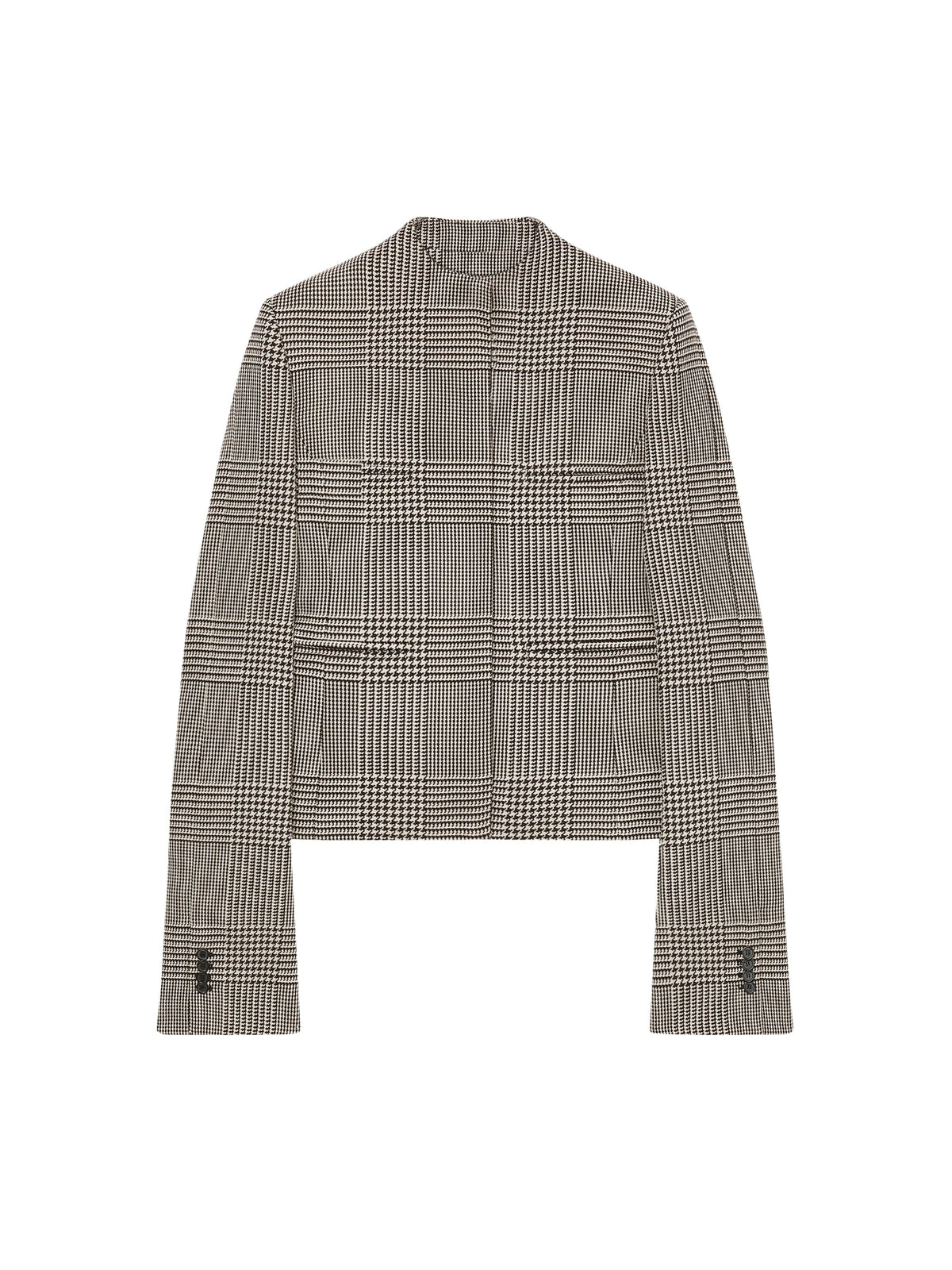 VESTE TAILLEUR HERITAGE COL OFFICIER EN PRINCE DE GALLES