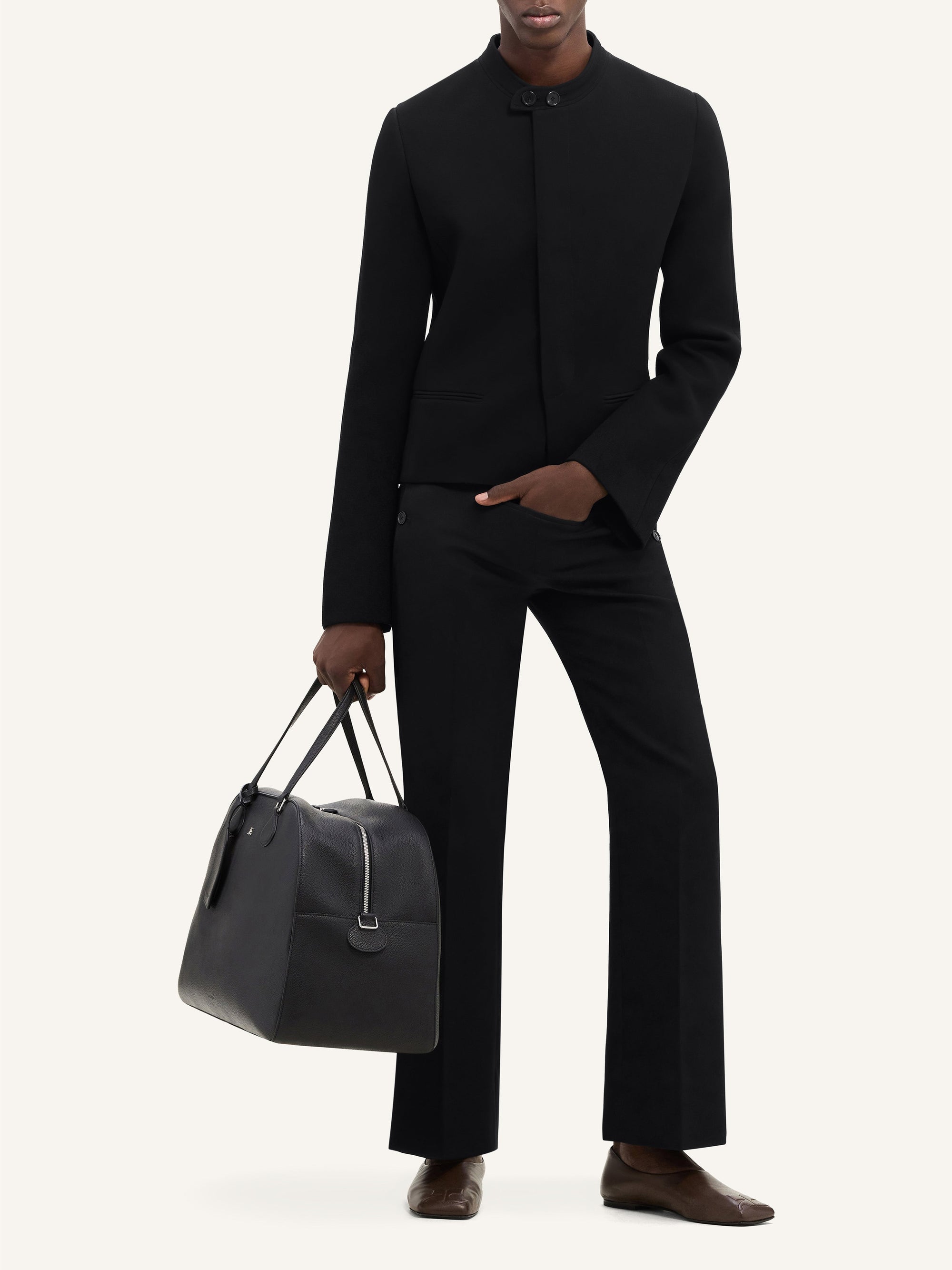 PREMIUM 3pcs NEW / VESTE TAILLEUR HÉRITAGE EN CRÊPE