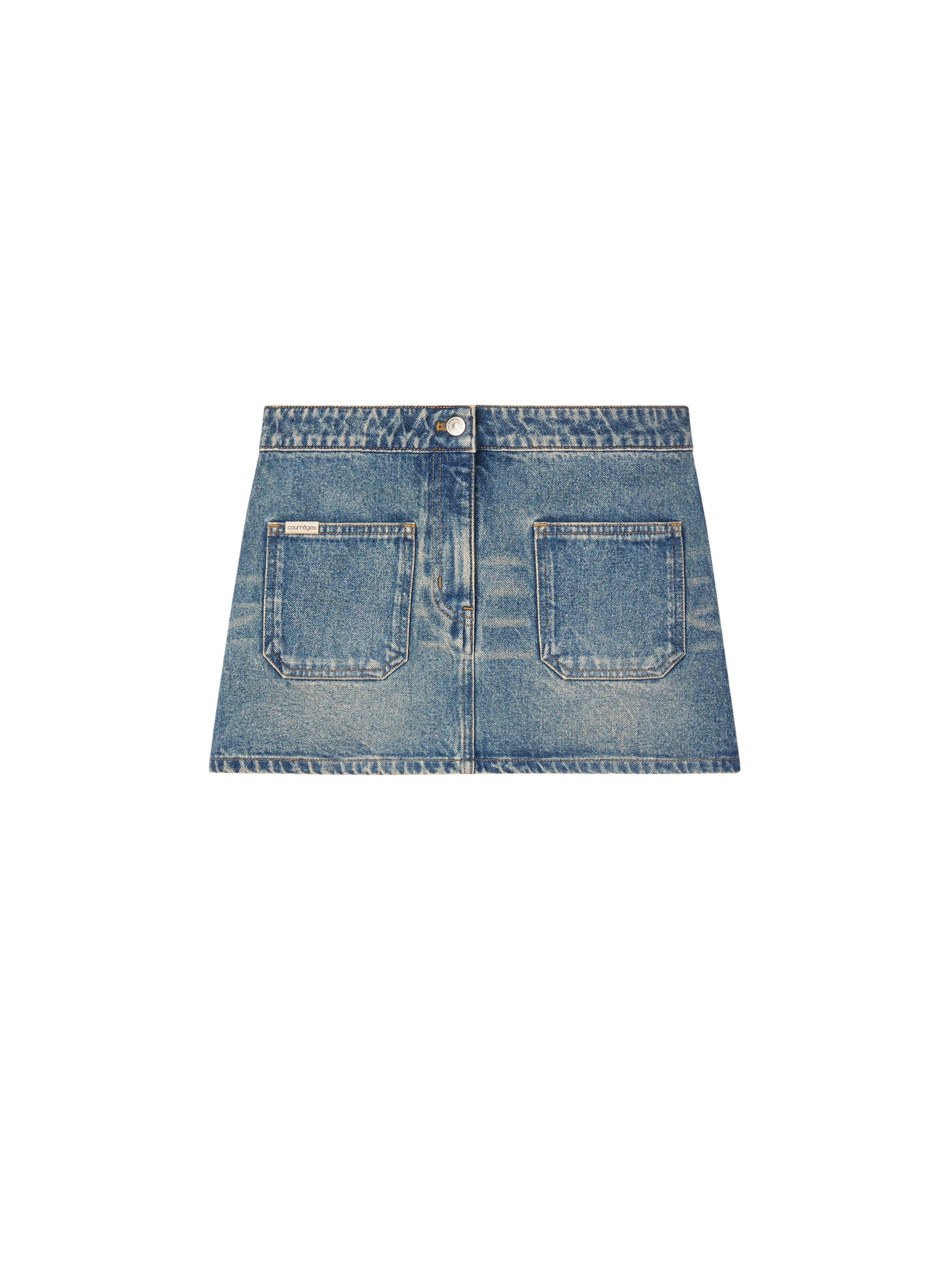 PREMIUM 21pcs NEW / MINI JUPE 2 POCHES EN DENIM