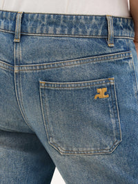PREMIUM 18pcs NEW / PANTALON 2 POCHES EN DENIM - Vintage Medium Blue