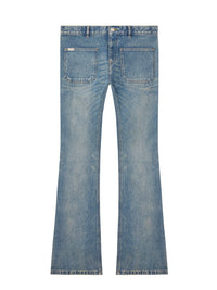 PREMIUM 18pcs NEW / PANTALON 2 POCHES EN DENIM - Vintage Medium Blue