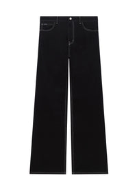 PREMIUM 31pcs NEW / PANTALON BAGGY HAMMER EN DENIM SURPIQUÉ