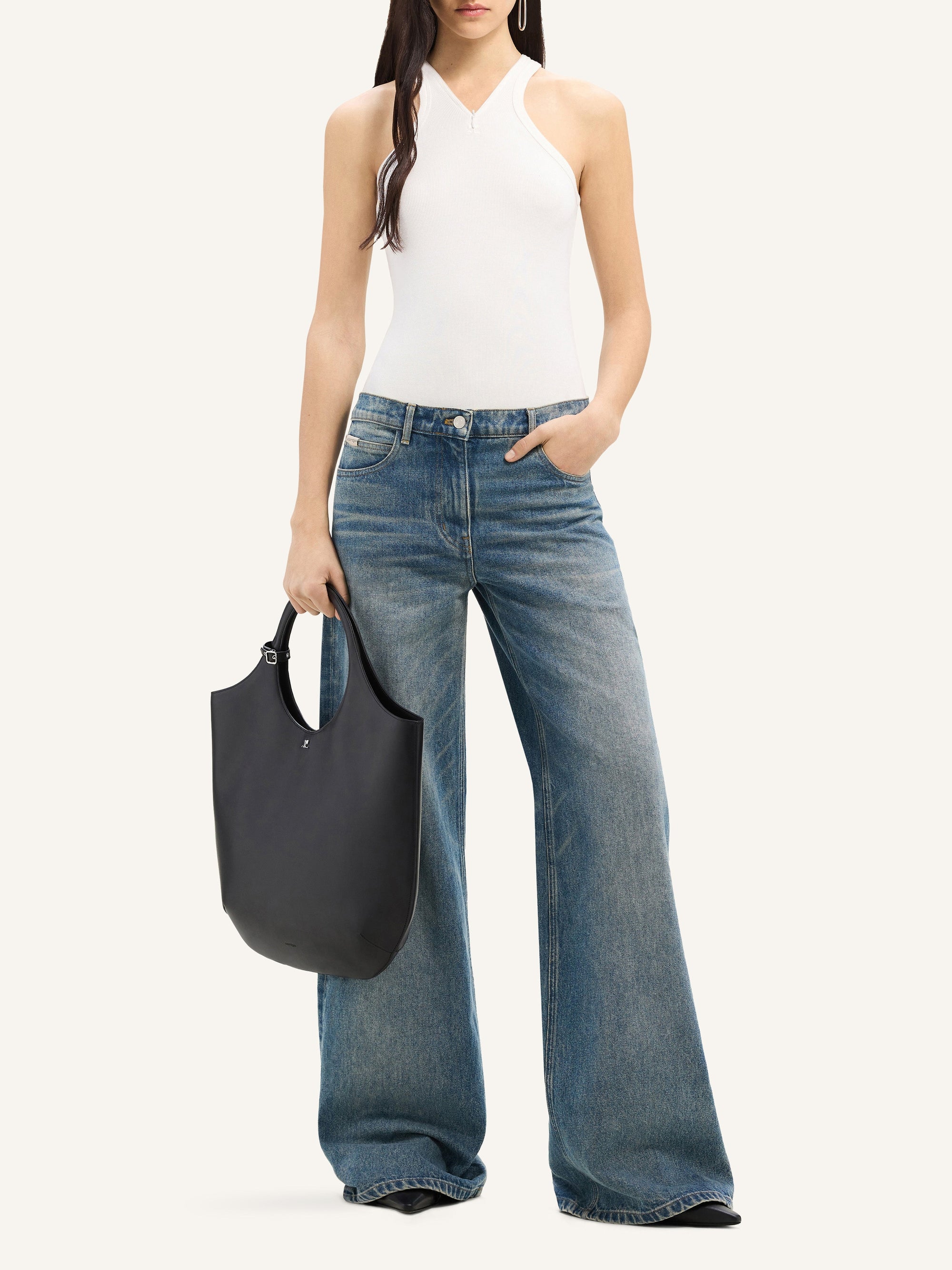 PREMIUM 61pcs NEW / PANTALON BAGGY HAMMER EN DENIM