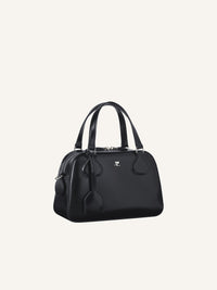PREMIUM 17pcs NEW / SAC BOWLING AC EN CUIR GLACÉ - Black