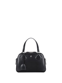 PREMIUM 17pcs NEW / SAC BOWLING AC EN CUIR GLACÉ - Black