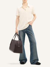 PREMIUM 59pcs NEW / POLO CONTRASTÉ EN COTON - Natural & Heritage White
