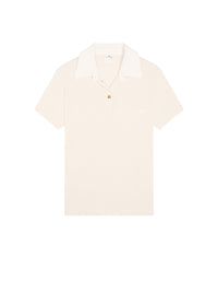 PREMIUM 59pcs NEW / POLO CONTRASTÉ EN COTON - Natural & Heritage White