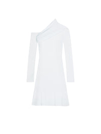 PRIX MARQUE : 150 / MINI ROBE TWIST EN CRÊPE