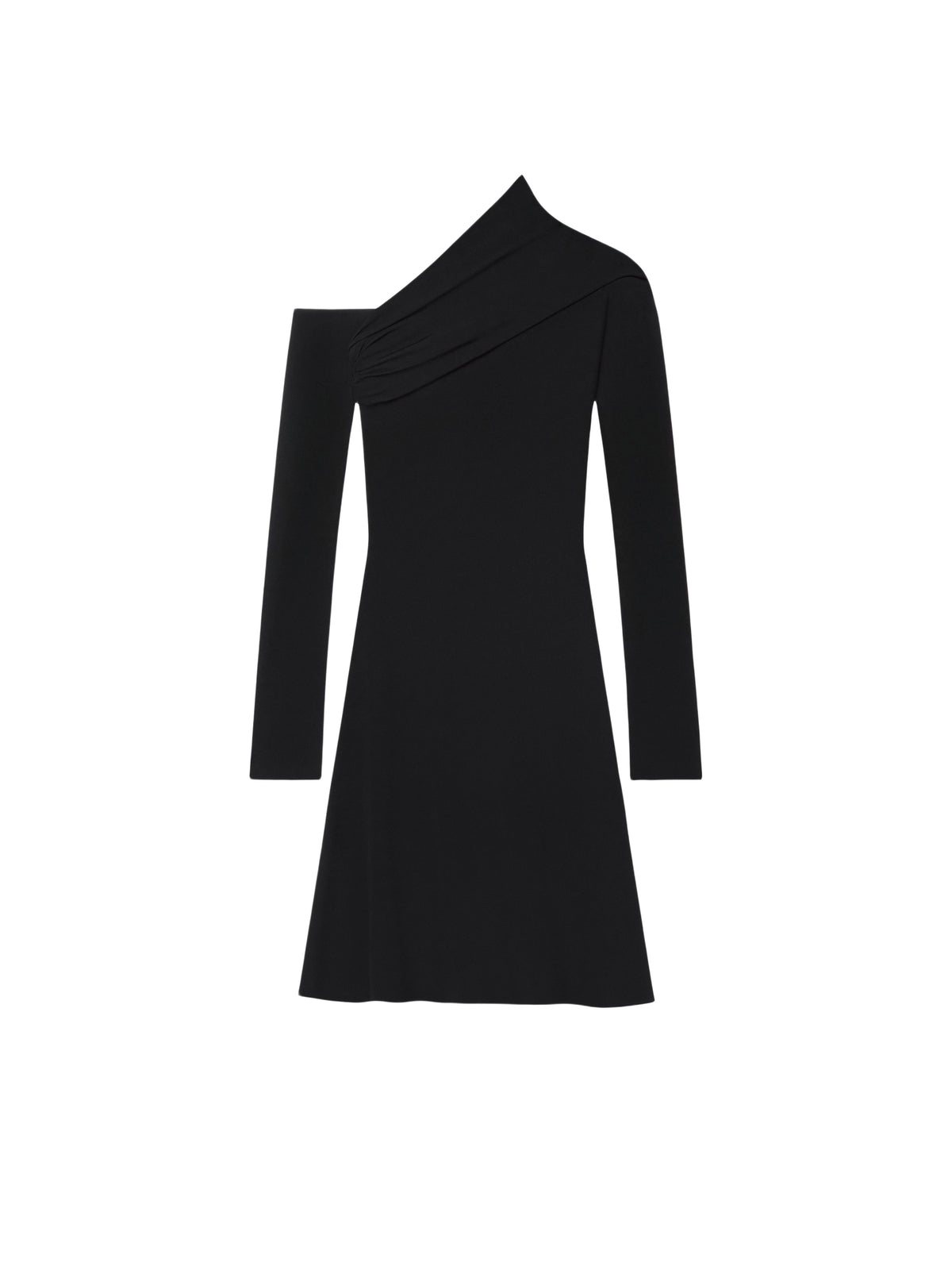 Mini robe Twist en crêpe - Black