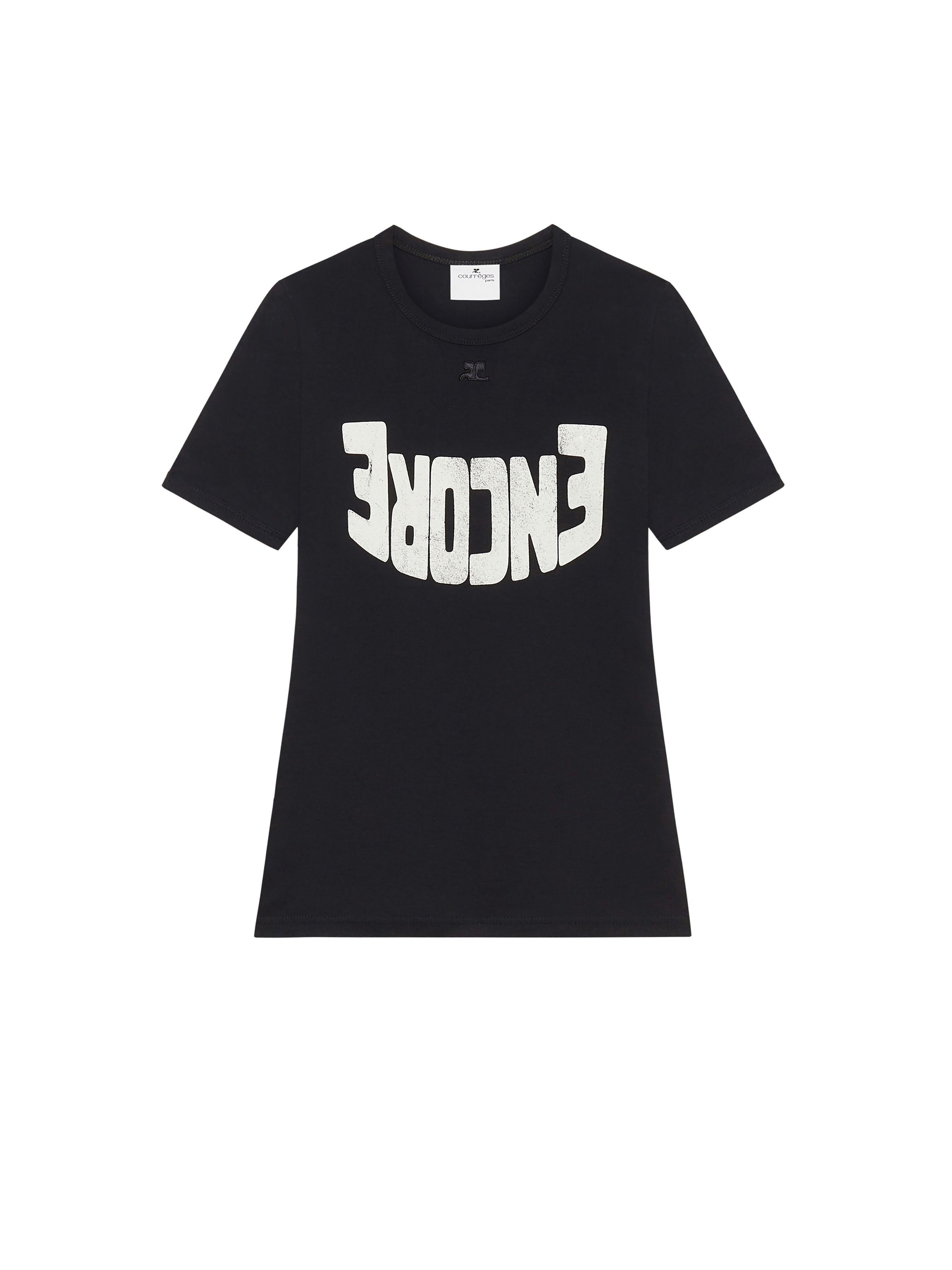 PREMIUM 129pcs NEW / T-SHIRT CONTRASTE ENCORE - Black & Natural