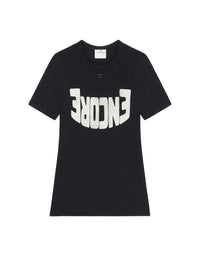 T-shirt contrasté Encore - Black & Natural