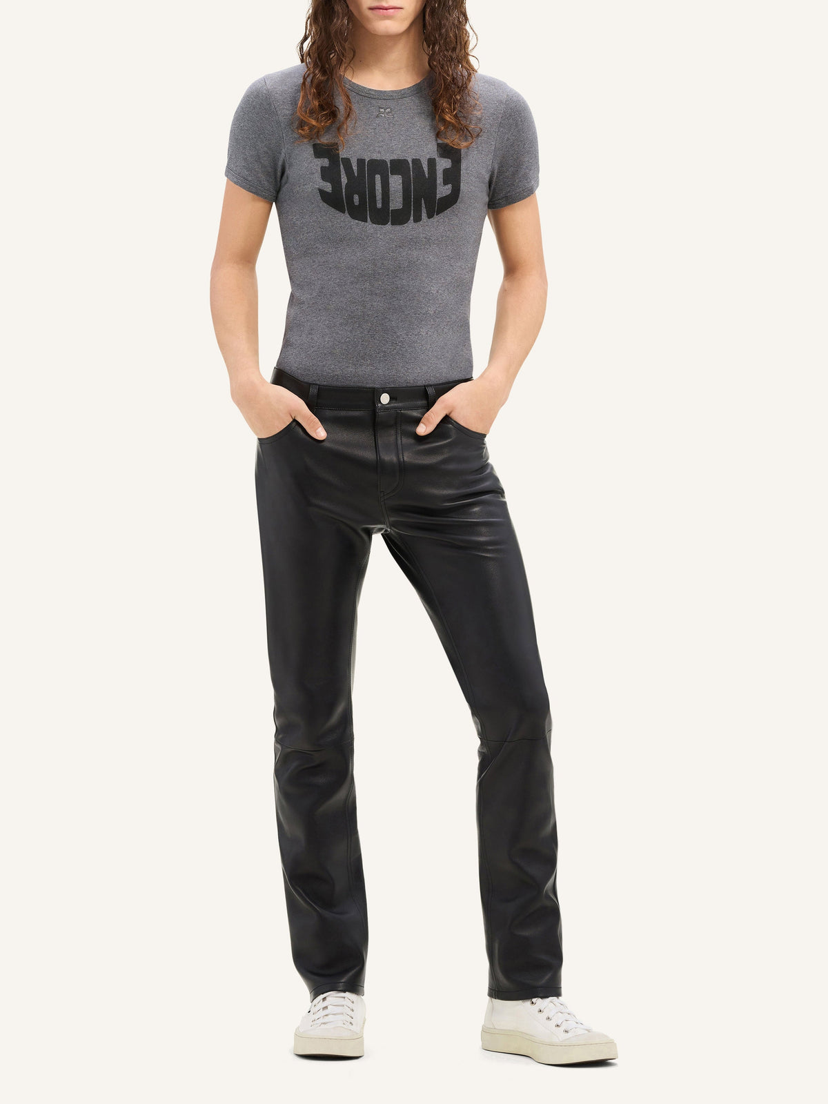 PRIX MARQUE : 90 / T-SHIRT CONTRASTE ENCORE