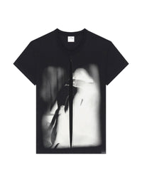 T-shirt zippé Lovers - Black & Natural