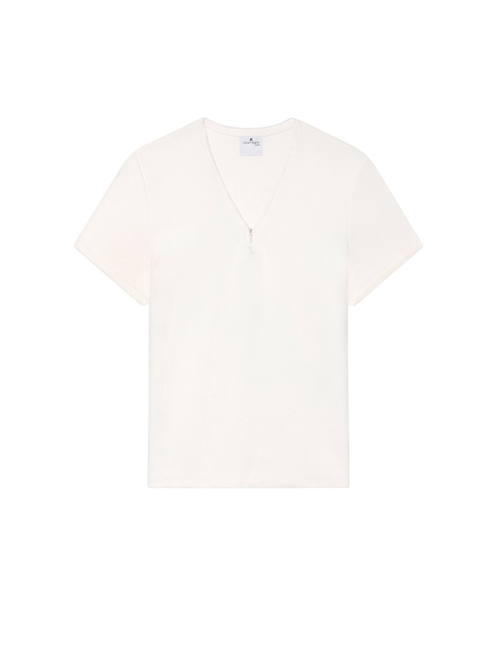 PREMIUM 43pcs NEW / T-SHIRT CÔTELÉ ZIPPÉ 90'S