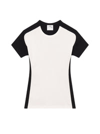 T-shirt Frame Contrast - Heritage White & Black