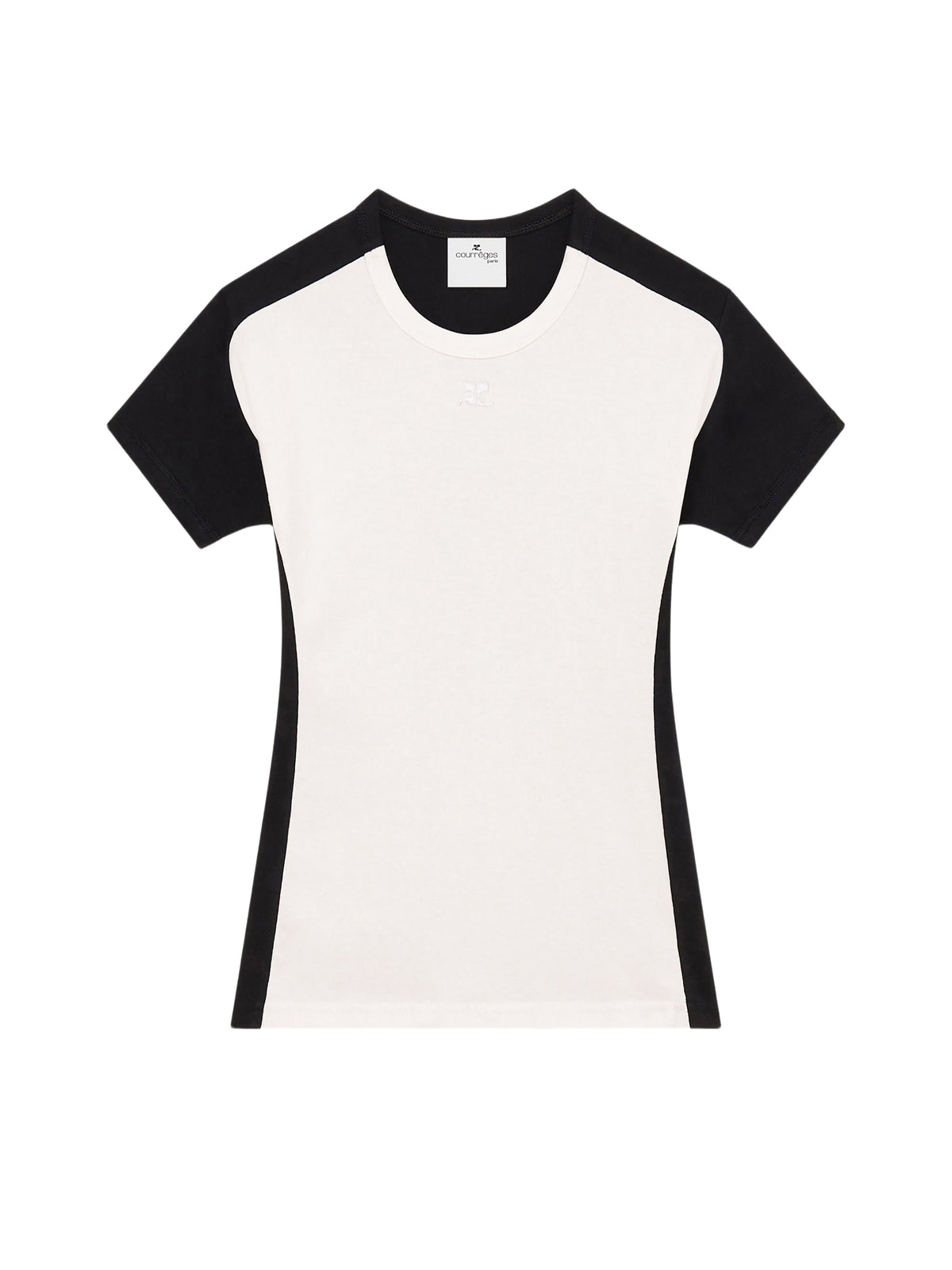 T-shirt Frame Contrast - Heritage White & Black