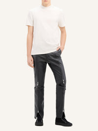 PREMIUM 2pcs NEW / PANTALON ZIPPÉ EN CUIR