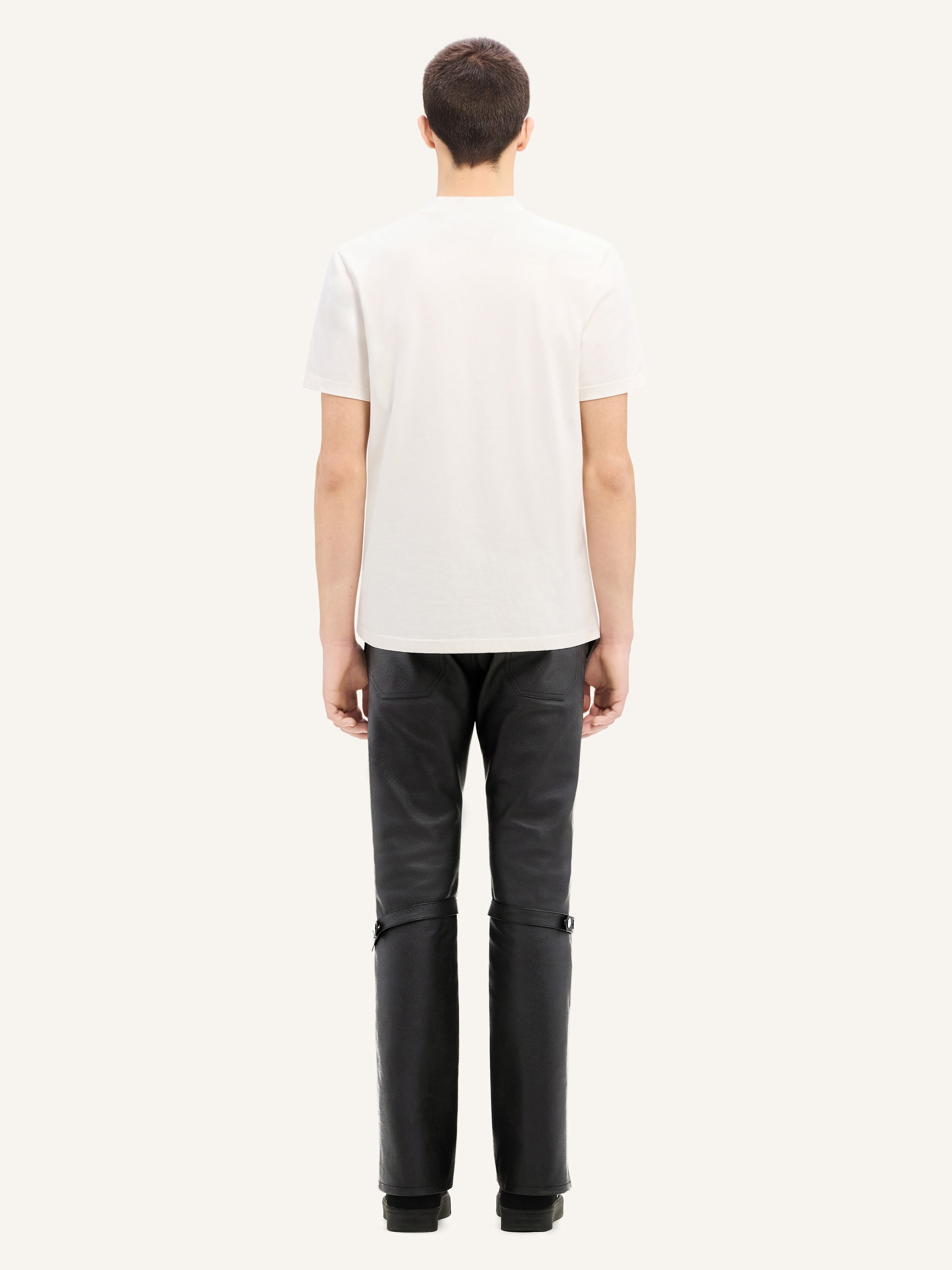 PREMIUM 2pcs NEW / PANTALON ZIPPÉ EN CUIR