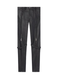 PRIX MARQUE : 550 / PANTALON ZIPPÉ EN CUIR