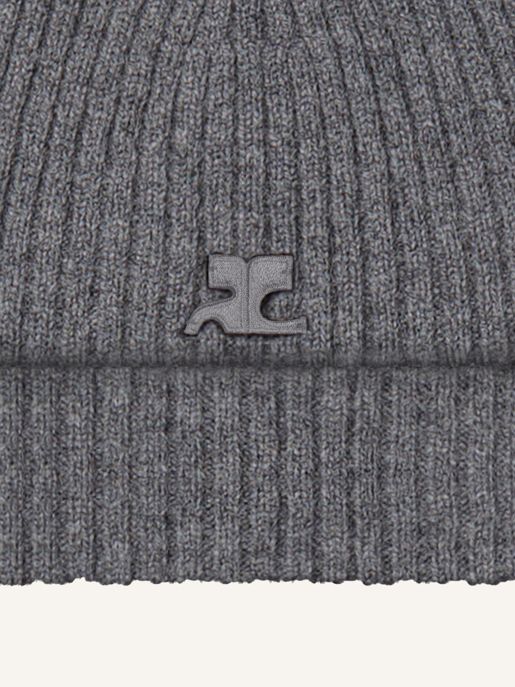 PREMIUM 0pcs NEW / AC RIBBED LAMBSWOOL - Gris Chine
