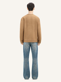 PULL EN LAINE ZIPPÉ
