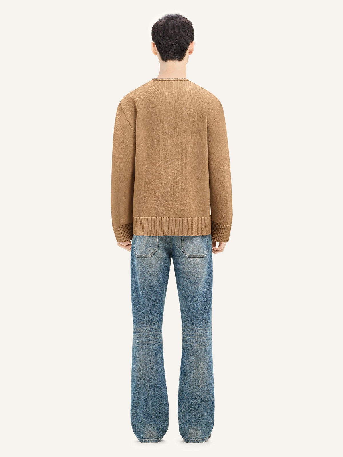 PULL EN LAINE ZIPPÉ