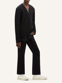 PULL EN LAINE ZIPPÉ