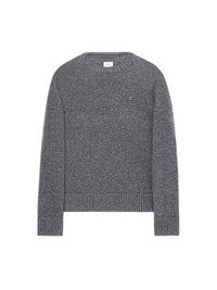 PREMIUM 22pcs NEW / PULL EN LAINE AVEC DRAPÉ ÉPAULES - Gris Chine