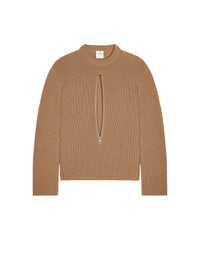 PREMIUM 7pcs NEW / PULL ZIPPÉ EN LAINE CÔTELÉE